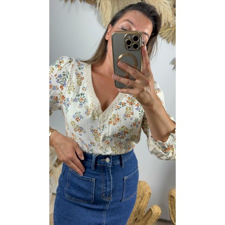 Camisa flores