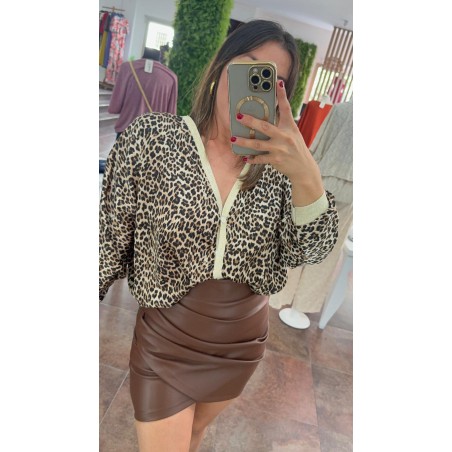 Bomber animal print