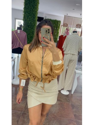 Bomber lisa beige