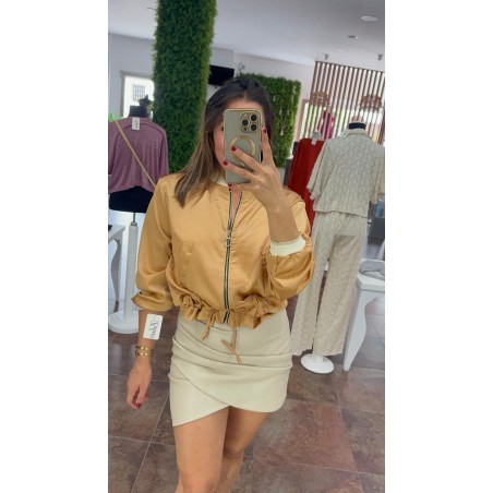 Bomber lisa beige