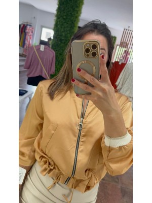 Bomber lisa beige