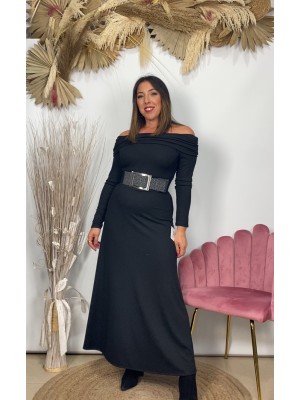 Vestido Manuela negro