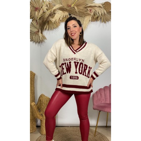 Jersey new york beige