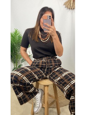 Pantalón cuadros
