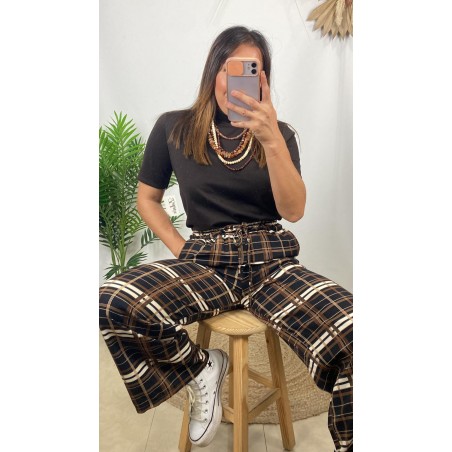 Pantalón cuadros