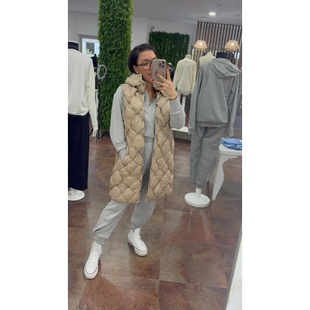 Chaleco beige
