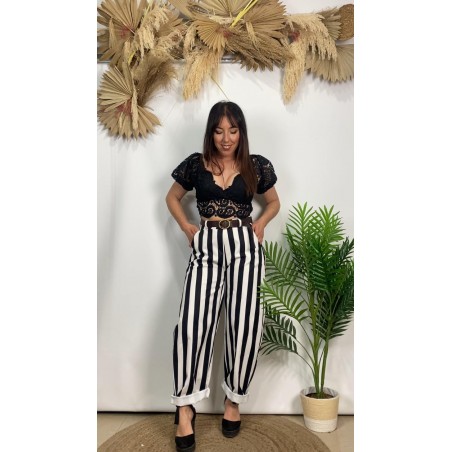 Pantalón rayas