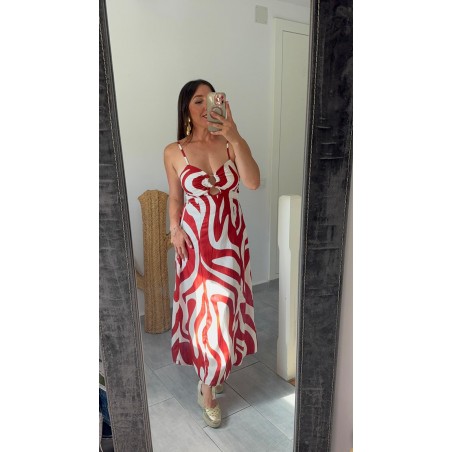 Vestido cebra