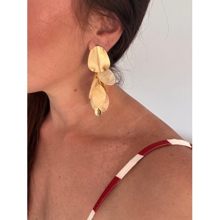 Pendientes hojas