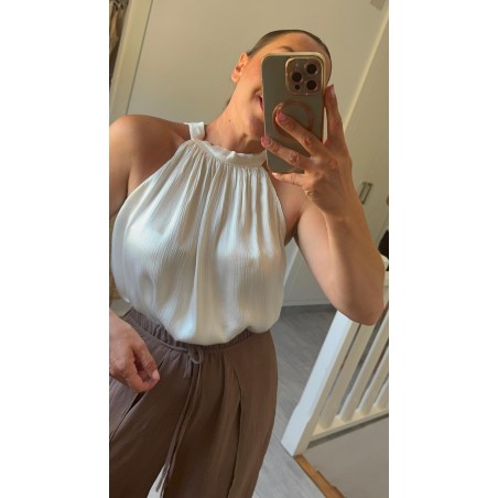 Camisa satinada