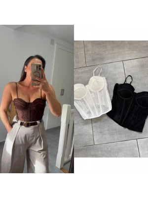 Corset encaje