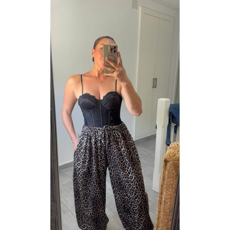 Pantalón animal print