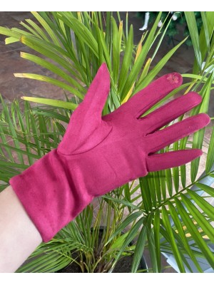 Guantes rosa