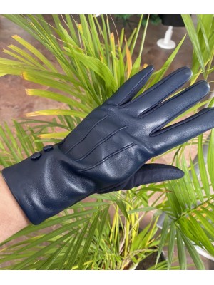 Guantes azul marino