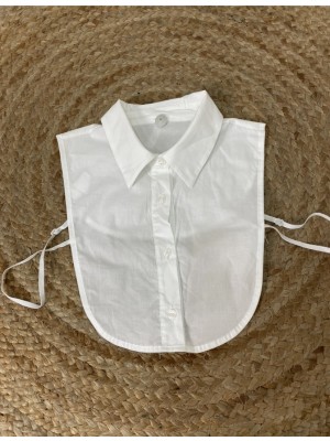 Cuello camisa blanco